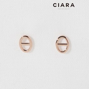 CIARA 14K GOLD Beno 쎄타셰잎 심플 귀걸이