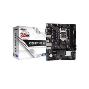 ASRock H510M-HDV/M.2 SE 디앤디컴 인텔 LGA1200 소켓 인텔 10세대 11세대 NVMe DDR4 호환