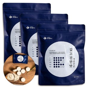 굿소일즈 명품한알 감칠맛 깊고진한맛, 3세트, 60g