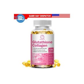 Glutathione Skin Whitening Pills Natural Anti Aging Supplement Collagen Capsules