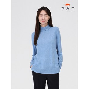 PAT 폭스혼방 터틀넥 풀오버 1I83501