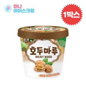 해태제과 호두마루홈 한박스 아이스크림, 6개, 600ml