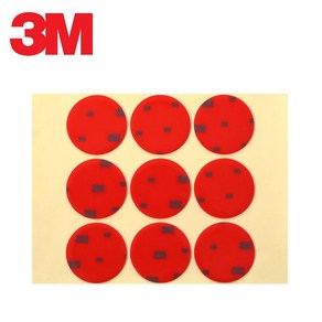 3M 원형 양면테이프 5가지 사이즈, 3.5cm(9개), 1개