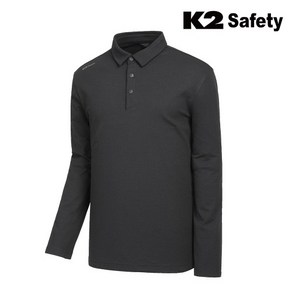 K2 Safety TS-F4202 티셔츠 긴팔 카라티 작업복 근무복 워크웨어