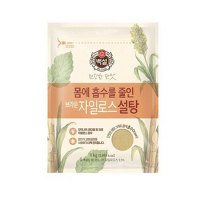 백설스위트리 자일로스 갈색설탕 1kg, 2개