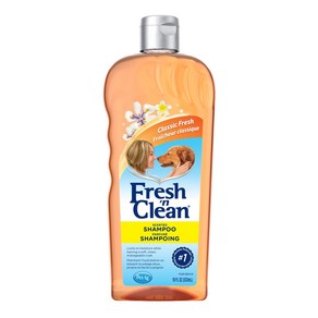 Pet-Ag Fesh ’n Clean Scented Shampoo Classic Fe Pet-Ag Fesh 'n Clean 향 샴푸 클래식 프레쉬 향 - 18온스 - 비타, 1개