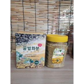 지리산벌꿀농원 천연꽃가루 꿀벌화분 도토리화분 500g 1kg, 1개