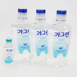 가그린 제로 750ml 3개+100ml증정