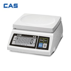 카스 단순중량 전자저울 SW-1S 20kg (10g단위) 주방 산업 업소 베이킹, SW-20 20kg (10g단위), 1개