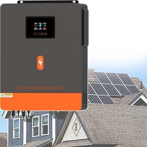 MOXOW 4.2kw 6.2kw 하이브리드 태양광 인버터 온 그리드 퓨어 사인파 Mppt 120a 충전기 포함 24v 48v 230v 이중 출력 500v Pv 전압 6.2KW4, 6200w, 1개