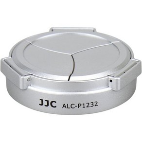 일본직발송 2. JJC LUMIX G VARIO 12-32MM3.5-5.6 전용 오토 렌즈 캡 ALC-P1232 실버 B00JPVQMDE, One Size, One Colo, 1개