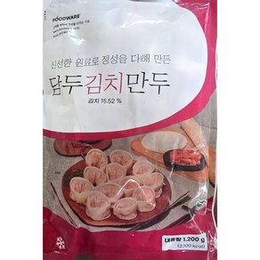 푸드웨어 담두 김치만두, 4개, 1.2kg