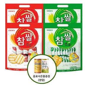 크라운 참쌀선과 253g + 참쌀설병 270g 사은품증정, 2세트