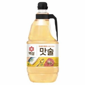 CJ 잡내 제거 백설 맛술 합성향료 무첨가 1개입, 1.8L, 1개