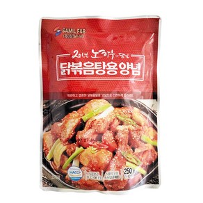 가나안식품 닭볶음탕양념 닭도리탕 간편조리용 파우치형, 250g, 1개