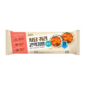 1am 저당 귀리 곤약김밥 맵닭, 1개, 220g