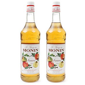 모닌 애플 사과시럽 1000ml 2개세트, 1L, 2개