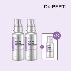 펩타이드 볼륨마스터 에센스 50ml 2개+파우치10매, 2개