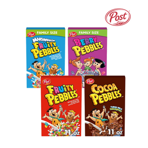 [Post Pebbles] 프루티 페블스 외 미국 포스트 시리얼 4종 코코아 마시멜로 베리 페블스 Post Fuity Pebbles Ceeal, 마시멜로 페블스 510g, 1개