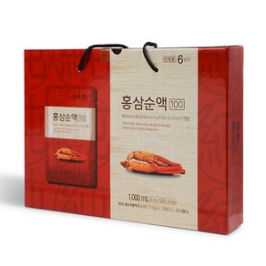 [천제명] 6년근홍삼 홍삼순액100 가방형 (50ml x 20포) + 쇼핑백 / 본사 직영몰, 1개, 단품