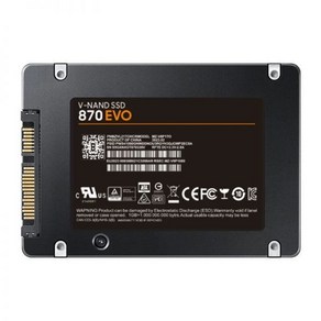 삼성 2.5인치 870 EVO SATA 3 SSD 2TB 1TB 500GB 250GB 노트북 솔리드 스테이트 묶음 103399