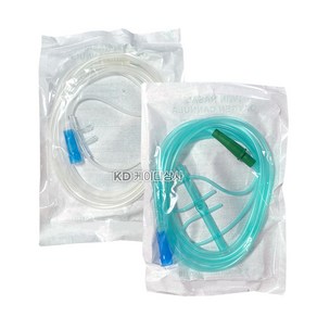 세운 나잘 산소캐뉼라 240cm Twin Nasal Oxygen Cannula 코산소주입관 산소투여용, 1개