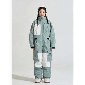 MR 25 JUMPSUIT 01 L.KHAKI 모이라 보드복 점프수트 일체형 커플 공용 여성 남성 스노우보드복