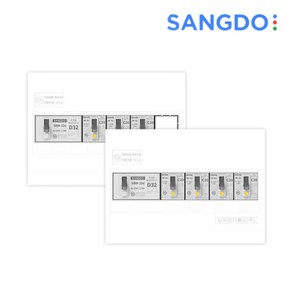 상도 노출분전함 세대분전함 4회로30A 주택용 가정용 뚜꺼비집, 4회로30A-(주택용노출분전함), 1개