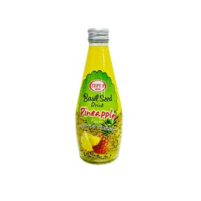 Basil Seed Drink Pineapple 바질 시드 드링크 파인애플