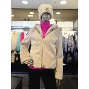 [제시뉴욕] 퍼 후드점퍼자켓 BDW JP8830