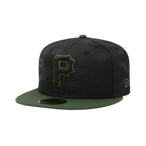 뉴에라 [슈즈네][정품] MLB 어센틱 피츠버그 파이리츠 얼트3 야구모자 사이즈캡 59FIFTY 메이저리그 선수모자