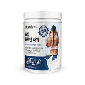 내츄럴플러스 초유 프로틴 파워 유청 단백질 450g, 1개, 단품