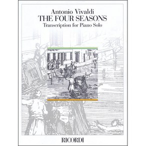 Vivaldi - The Fou Seasons op. 8 Nos. 1-4 비발디 - 사계 (피아노 솔로 악보) Ricodi 리코르디