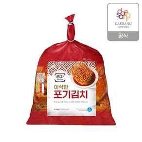 종가 종가집 아삭한포기김치 4.4kg, 4.8kg, 1개