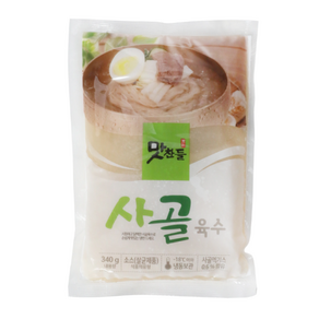 Yotta_ 면사랑 진하고 구수한 사골국말맛 사골맛 냉면육수 340g 10인분, 5개