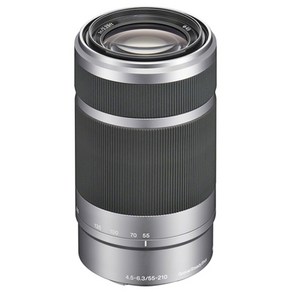 SEL55210 E 55-210mm F4.5-6.3 OSS 망원 줌렌즈 소니 코리아 정품, SEL55210 실버