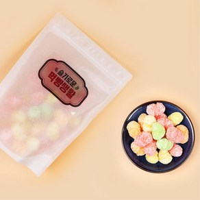 레인보우 뻥튀기 미니 앵두콘, 60g, 1개