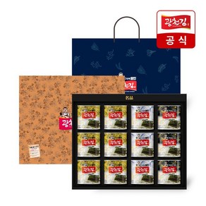 [광천김] 3대째 달인 2호 프리미엄 선물세트 (캔김12개)