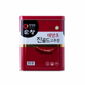 청정원 진골드 고추장 14kg