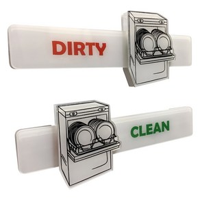 Clean Dirty Dishwasher Magnet Sign by Vermont Home Vermont Home & Garden의 Clean Dirty Dishwasher Mag