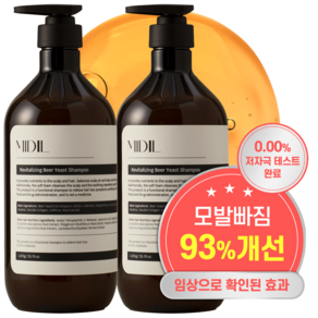 맥주효모 탈모증상 완화 리바이탈라이징 샴푸, 1.015kg, 2개