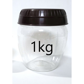 SD 항아리 플라스틱 단지 (1kg) 깍두기통 김치통 고추장통 된장통, 50개