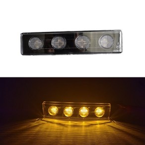 스카니아 용 화이트 앰버 블루 Led 조명 탑 R620 부품 1798980 1910437, 한개옵션1, 07 ambe A, 1개