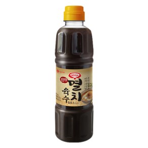 [최신 유통기한] 롯데 델가 진한 멸치 육수, 2개, 900ml