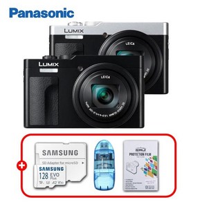파나소닉 정품 LUMIX DC-TZ99 / 프리미엄 패키지 / 128G+리더기+액정보호필름 증정 / TJ, 블랙