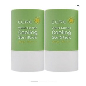 김정문알로에 큐어 쿨링 선스틱 SPF50+ PA++++ 23g x 2p + 체험키트, 2개