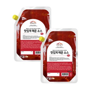 고추명가 맛있게 매운소스 2kg x 2개