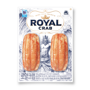 사조 로얄크랩 100g, 12개