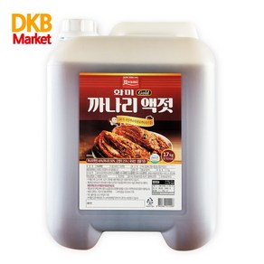 도깨비마켓 [DKB] 화미 까나리 액젓 17kg / 말통/대용량/, 1개