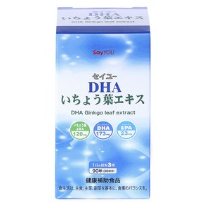 세이유 DHA 173mg 은행잎 추출물 120mg EPA 23mg 타블렛, 1개, 90정